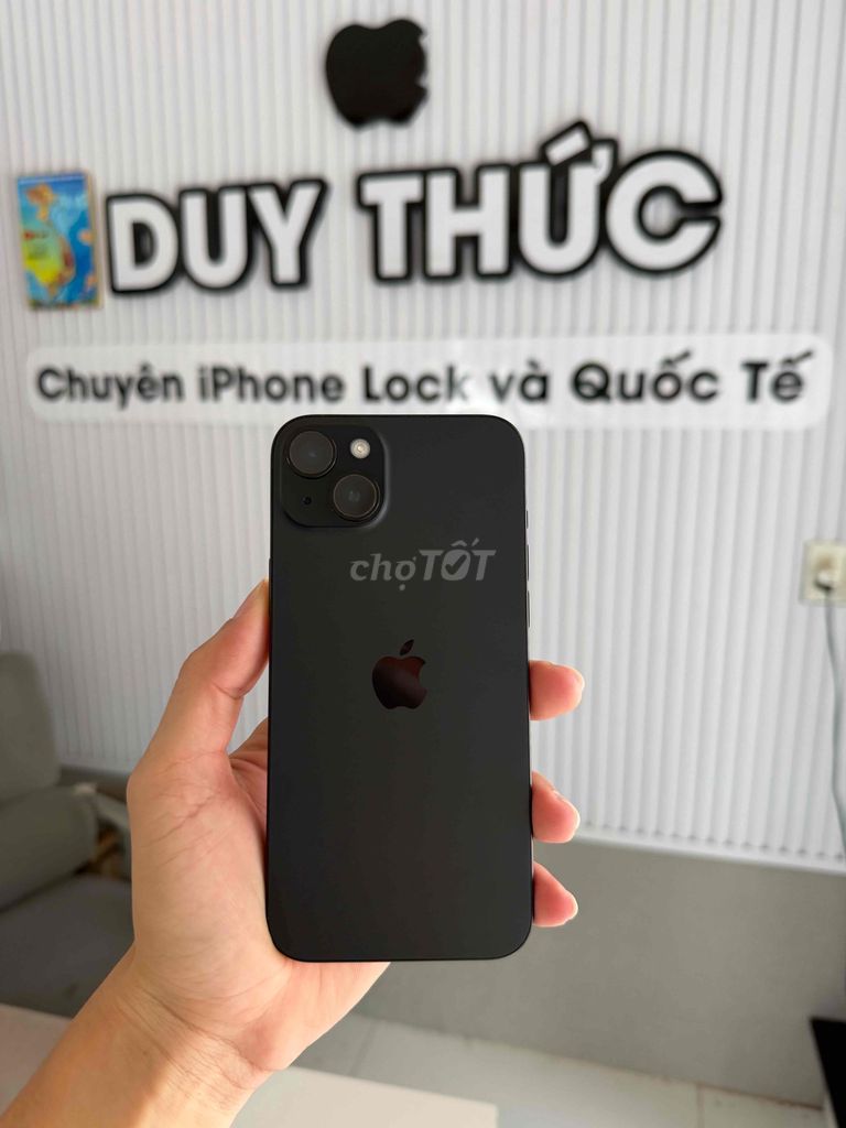 Apple iPhone 15 Plus 128GB Đen Mỹ pin zin 96% đẹp. Mua bán Điện thoại tại Quận Ninh Kiều Cần Thơ được đăng bởi Duy Thức chuyên iphone Lock Cần Thơ hình 1