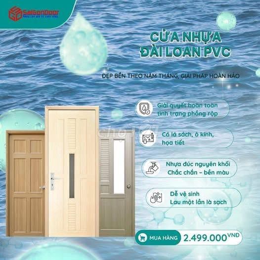 CỬA NHỰA ĐÀI LOAN – SAIGONDOOR. Mua bán Nội thất, đồ gia dụng khác tại Quận Bình Thuỷ Cần Thơ được đăng bởi Saigondoor hình 1