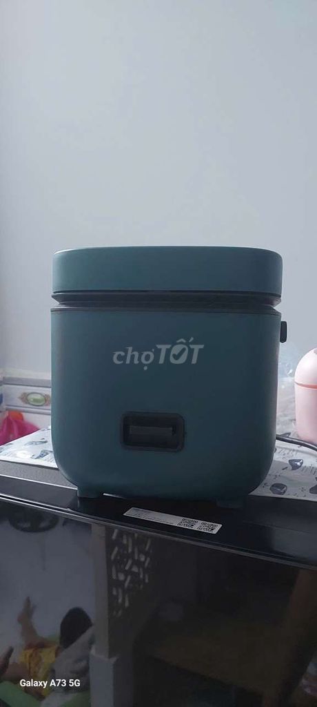 Nồi cơm điện mini Xanh đậm. Mua bán Bếp, lò, đồ điện nhà bếp tại Thị xã Bến Cát Bình Dương được đăng bởi Bùi Hạnh hình 1
