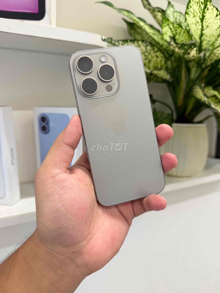 iPhone 15 Pro 128GB zin all Q.tế . trả trc 5tr. Mua bán Điện thoại tại Quận Thanh Xuân Hà Nội được đăng bởi Bùi Hiếu  H iStore hình 1
