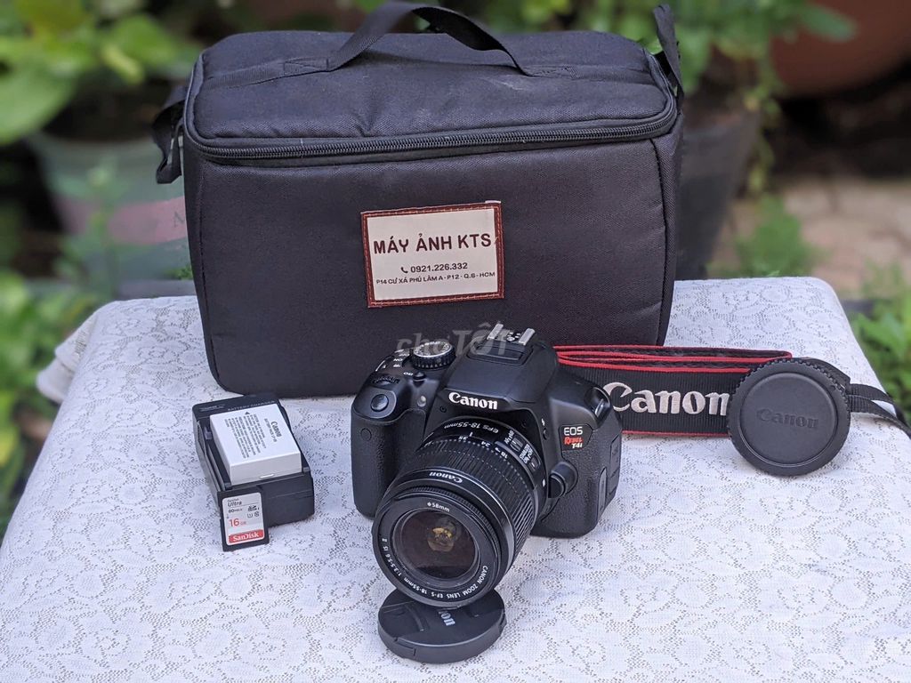 [Máy Ảnh KTS] Canon 650D kèm lens 18-55mm. Mua bán Máy ảnh, Máy quay tại Quận 6 Tp Hồ Chí Minh được đăng bởi may anh KTS hình 1