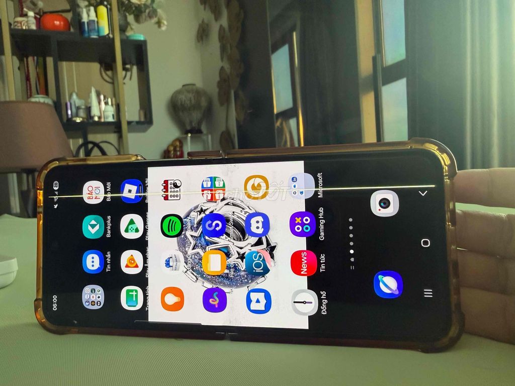 Samsung Z Flip 4 256GB Xanh Nữ. Mua bán Điện thoại tại Quận Cầu Giấy Hà Nội được đăng bởi Chị Dung hình 1
