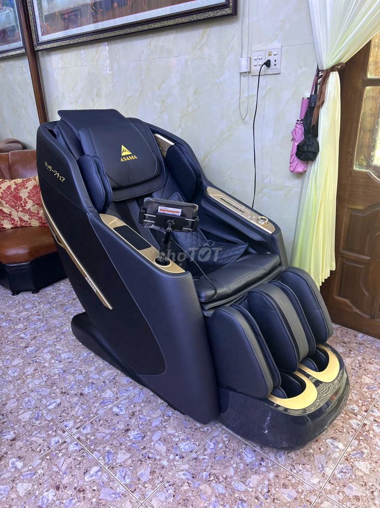 Ghế massage ASAMA SONIC 5 Xanh đen. Mua bán Bàn ghế tại Huyện Cao Lãnh Đồng Tháp được đăng bởi lantuongasama hình 1
