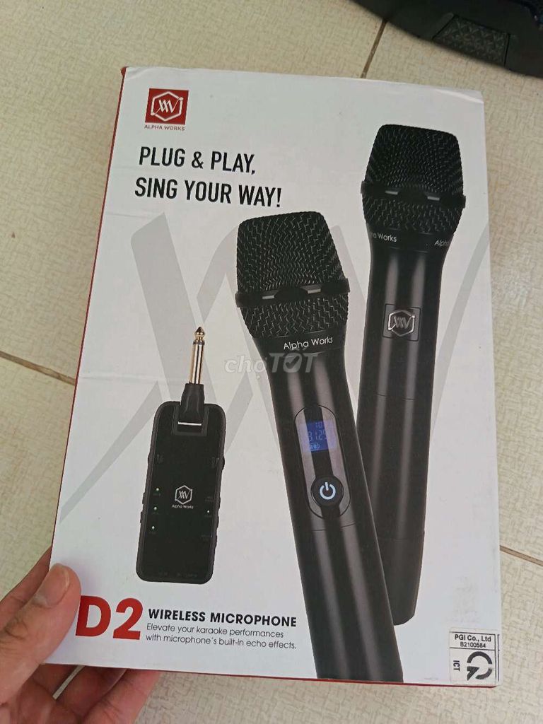 Micro Alpha Works D2 Đen. Mua bán Tivi, Âm thanh tại Quận Cẩm Lệ Đà Nẵng được đăng bởi Anh Thi hình 1