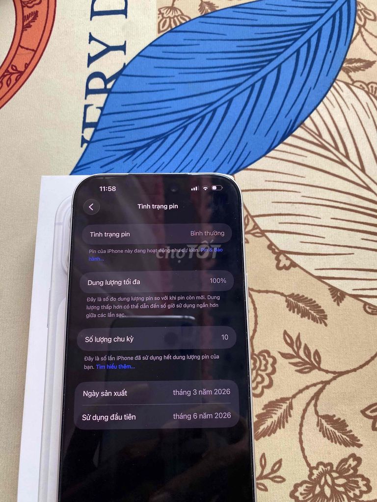 Apple iPhone 17 Pro Max 256GB Trắng. Mua bán Điện thoại tại Huyện Chơn Thành Bình Phước được đăng bởi Hồ Văn Quang Land hình 1