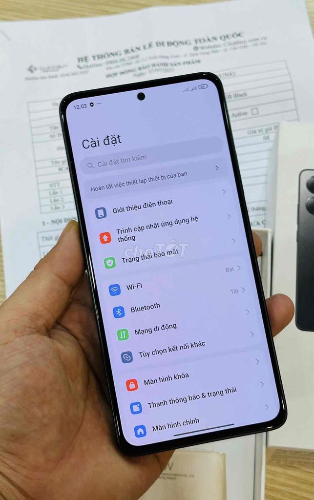 Xiaomi Redmi Note 13 6GB/128GB Đen. Mua bán Điện thoại tại Quận Đống Đa Hà Nội được đăng bởi Thế Hoàng hình 1