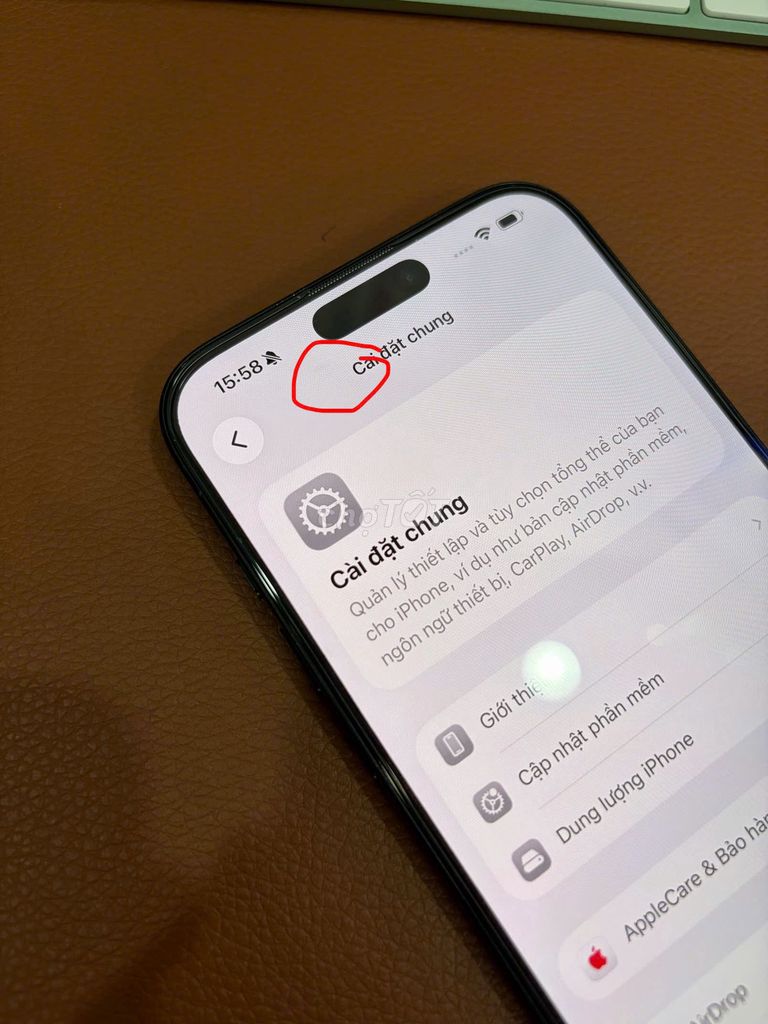 iPhone 16 Pro Max 256GB Đen lock Mỹ 99%. Mua bán Điện thoại tại Quận Phú Nhuận Tp Hồ Chí Minh được đăng bởi  Q DAI D hình 1