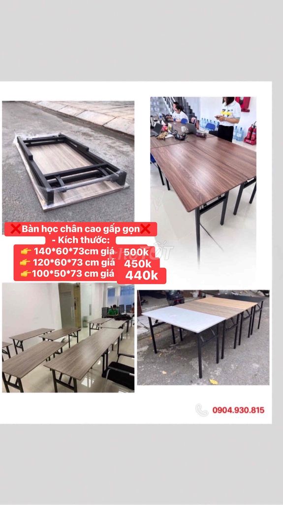 Bàn làm việc Chữ K 120x60x75cm. Mua bán Bàn ghế tại Quận Cẩm Lệ Đà Nẵng được đăng bởi Huỳnh Ni hình 1