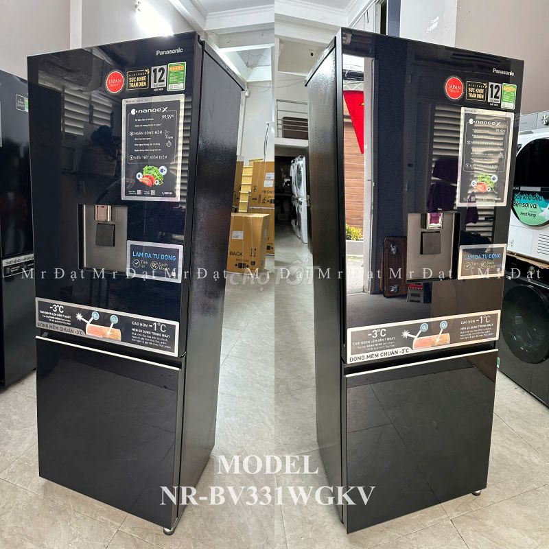 Tủ lạnh. Inverter 300 lít. PANASONIC. NR-BV331WGKV. Mua bán Tủ lạnh tại Quận 8 Tp Hồ Chí Minh được đăng bởi Trần Thiện Đạt hình 4