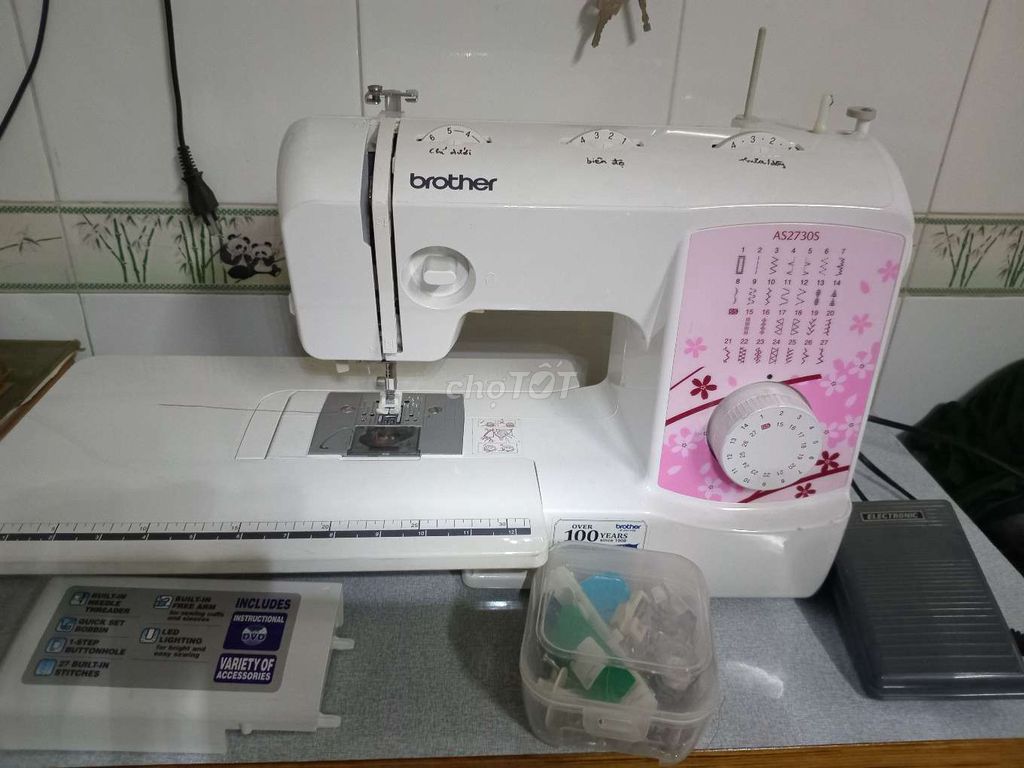 Máy may Brother AS2730S Trắng. Mua bán Đồ chuyên dụng, Giống nuôi trồng tại Quận 12 Tp Hồ Chí Minh được đăng bởi Tên chưa cung cấp hình 1