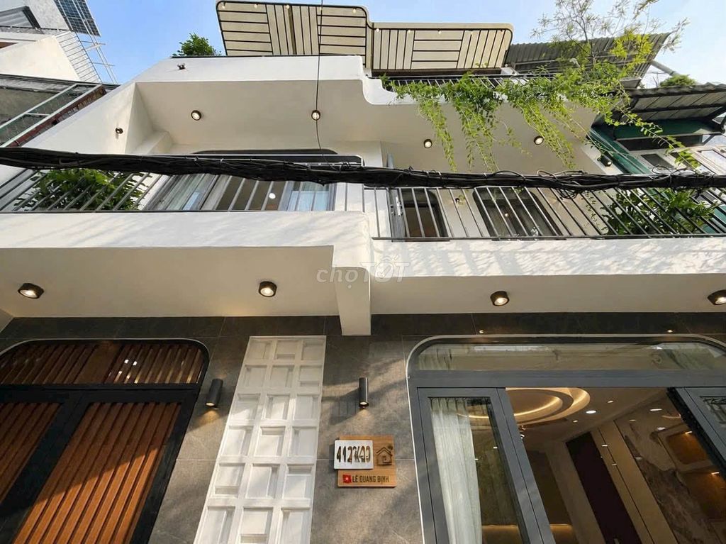 Nhà 7m ngang, 4PN, 3 tầng, 7.35 tỷ, Bình Thạnh