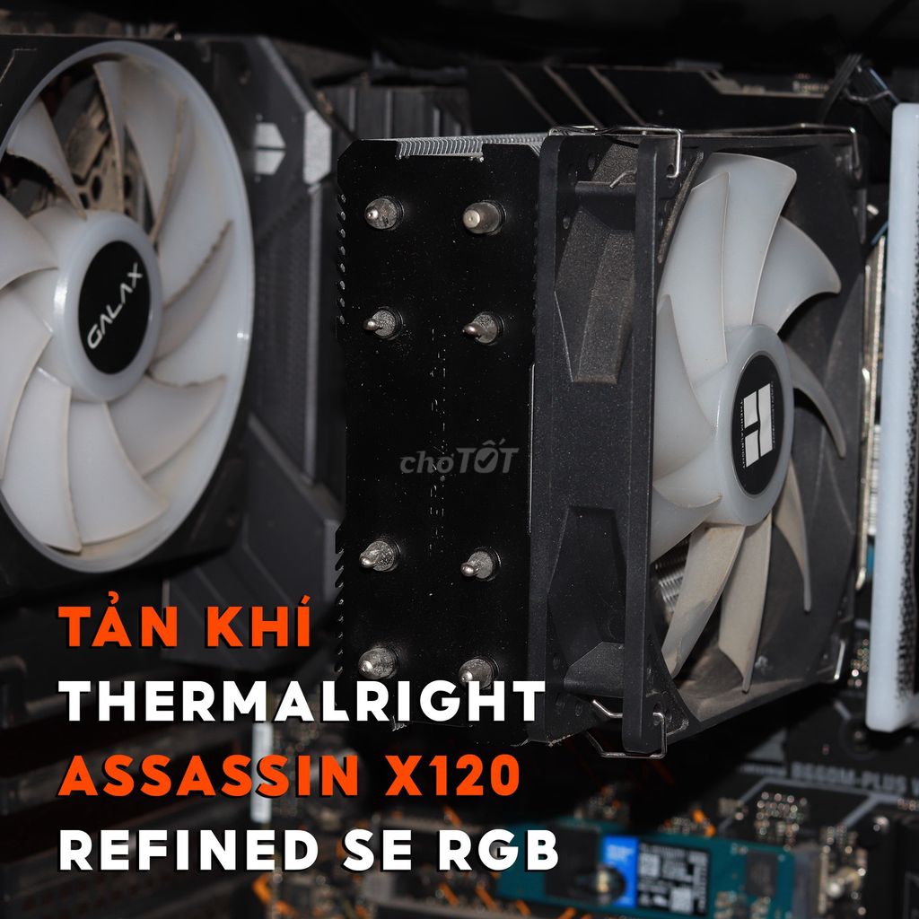 Tản nhiệt Thermalright Assassin X120. Mua bán Linh kiện (RAM, Card...) tại Thành phố Bắc Ninh Bắc Ninh được đăng bởi Huy đàm hình 1