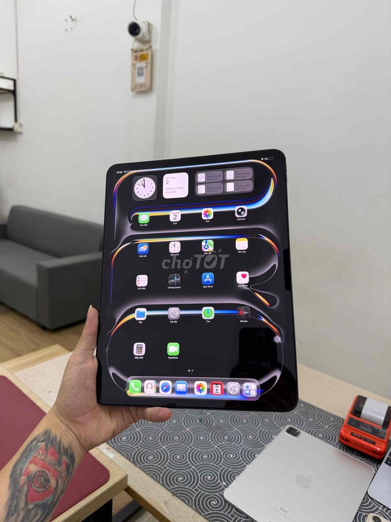 Apple iPad Pro M4 13 inch 256GB Like New. Mua bán Máy tính bảng tại Quận Đống Đa Hà Nội được đăng bởi KT Hà Nội Mobile hình 1