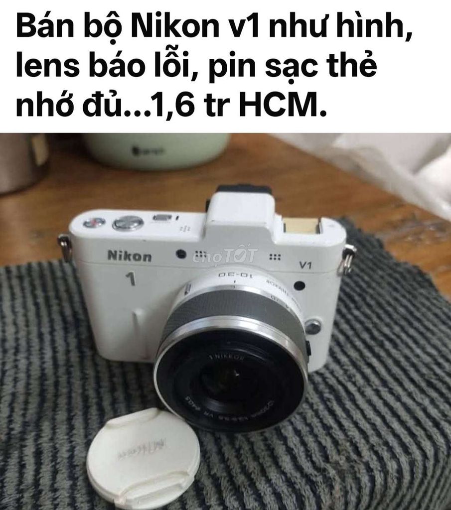 Máy ảnh Nikon V1 Lens lỗi. Mua bán Máy ảnh, Máy quay tại Quận Tân Phú Tp Hồ Chí Minh được đăng bởi Cường hình 1