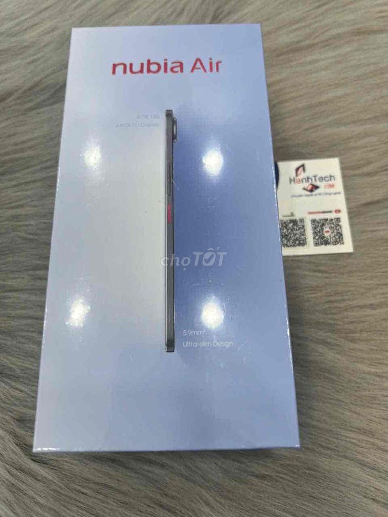 Nubia Air 256GB Titanium Black 8GB. Mua bán Điện thoại tại Quận 3 Tp Hồ Chí Minh được đăng bởi Hạnh Tech hình 1
