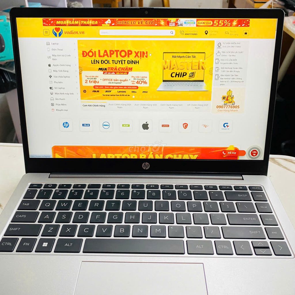 HP Notebook 245-G10 R5-7530U-8G-512G-Win11-FulBox. Mua bán Laptop tại Quận Ninh Kiều Cần Thơ được đăng bởi Võ Diện hình 1