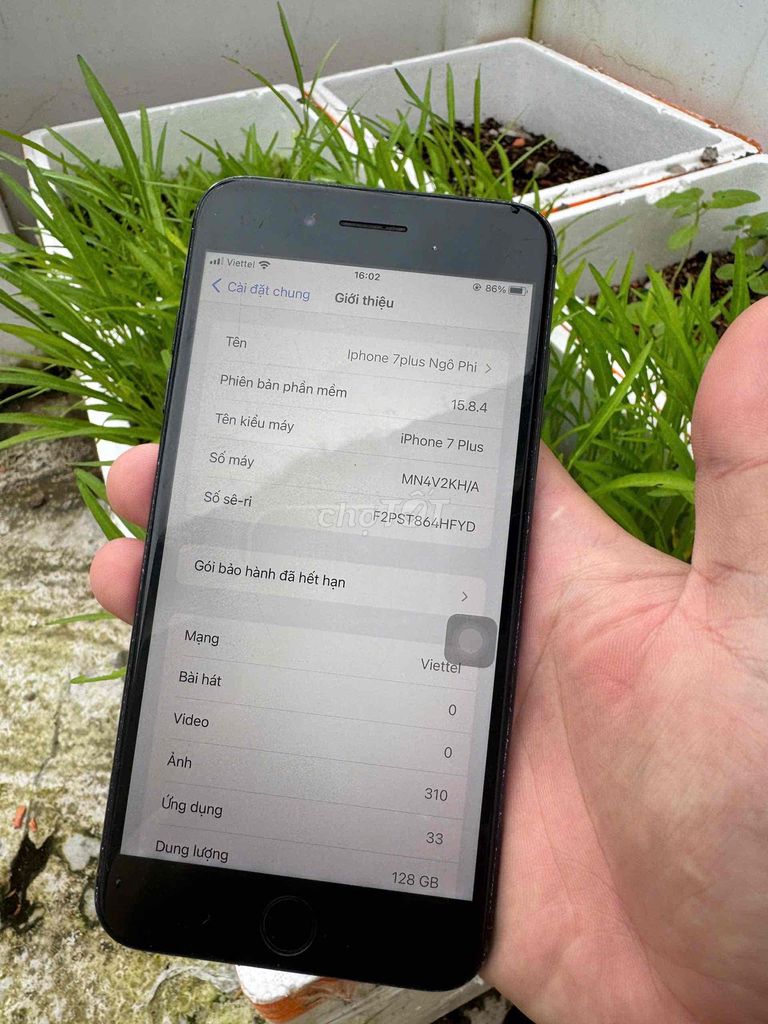 Apple iPhone 7 Plus 128GB Jet Black. Mua bán Điện thoại tại Thành phố Đồng Xoài Bình Phước được đăng bởi Ngô Thanh Phi hình 1