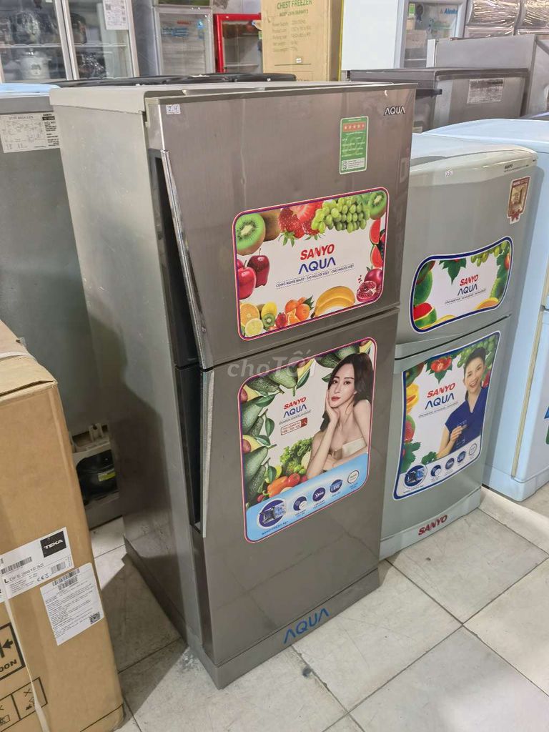 Tủ lạnh Aqua AQR-U185BN(SD) 185 lít. Mua bán Tủ lạnh tại Quận 7 Tp Hồ Chí Minh được đăng bởi Điện Lạnh Điện Máy SG hình 1