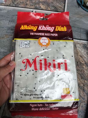 Bánh tráng mè nhúng không dính. Mua bán Đồ ăn, thực phẩm và các loại khác tại Quận Gò Vấp Tp Hồ Chí Minh được đăng bởi Phạm Nguyễn Bích Vân