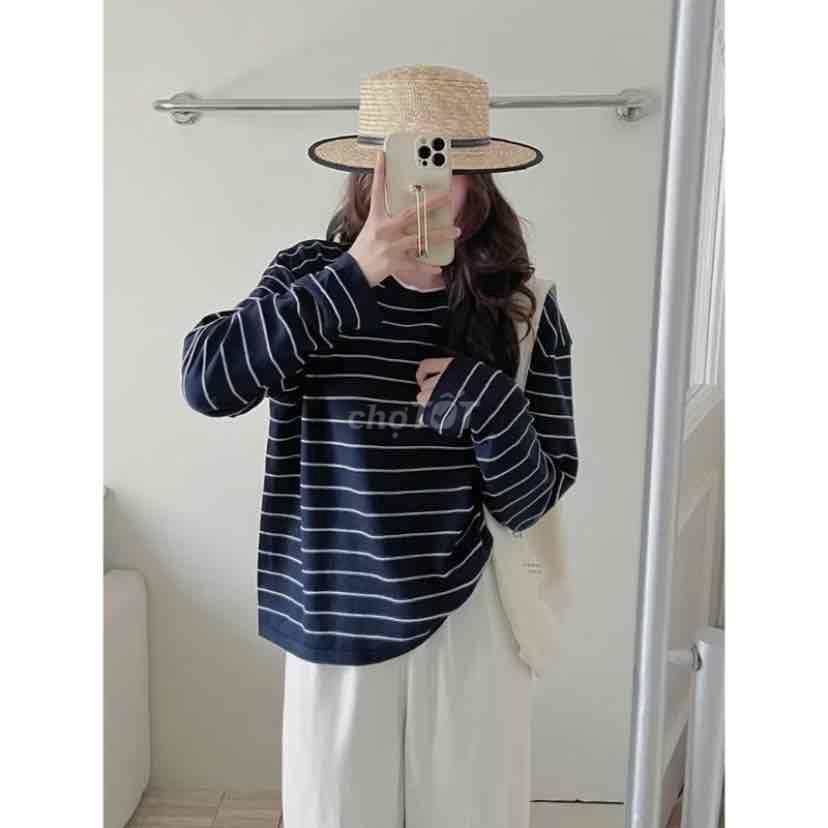 ÁO LEN NỮ CỔ TRÒN DÀI TAY KẺ NGANG. Mua bán Quần áo tại Quận 6 Tp Hồ Chí Minh được đăng bởi Anh Thư hình 3