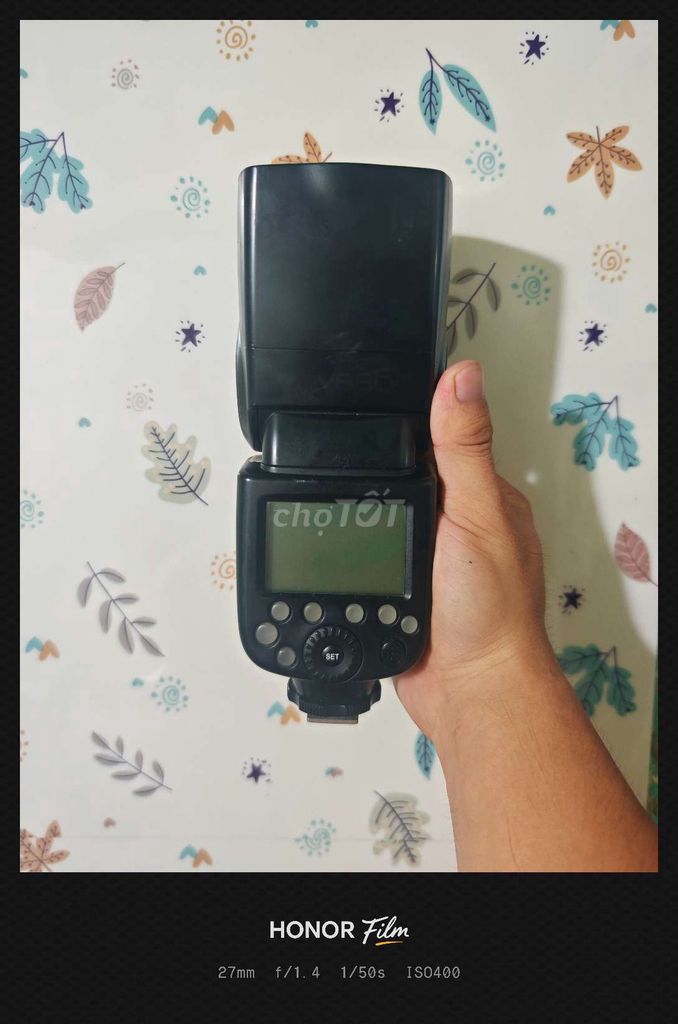 Đèn flash Godox V860II Canon Đen. Mua bán Máy ảnh, Máy quay tại Thành phố Huế Thừa Thiên Huế được đăng bởi Tạp Hóa Zii hình 1