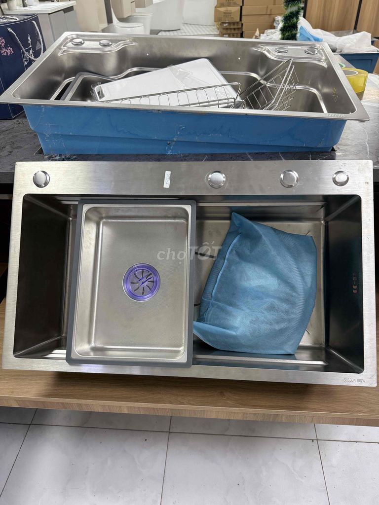 Chậu rửa bát thanh lí giá 500k. Mua bán Thiết bị vệ sinh, nhà tắm tại Quận Thanh Xuân Hà Nội được đăng bởi Nguyễn Ngọc Diệp hình 1