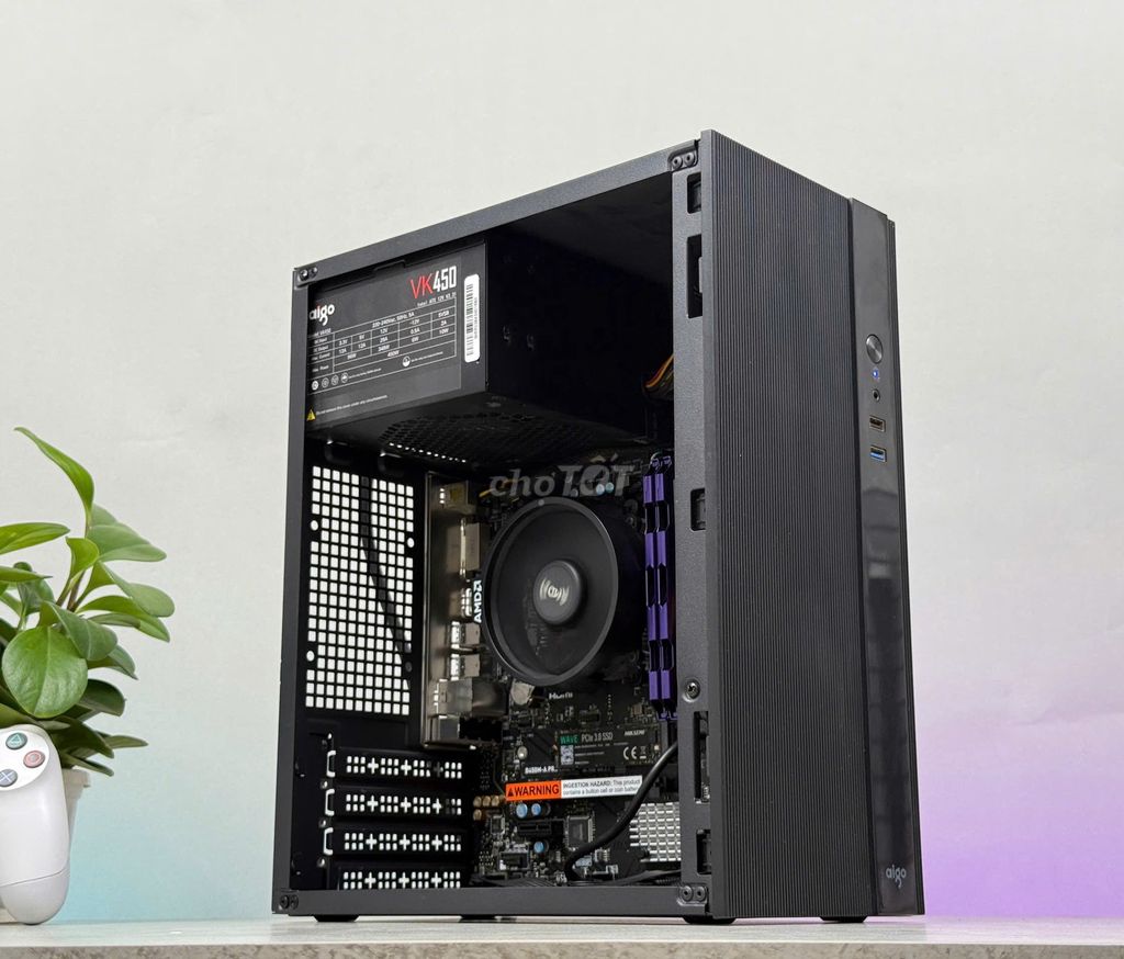 PC B450M/RYZEN 5 4600G/RAM 16G/SSD 512GB/450W/CASE. Mua bán Máy tính để bàn tại Thành phố Thủ Đức Tp Hồ Chí Minh được đăng bởi Z Computer hình 1
