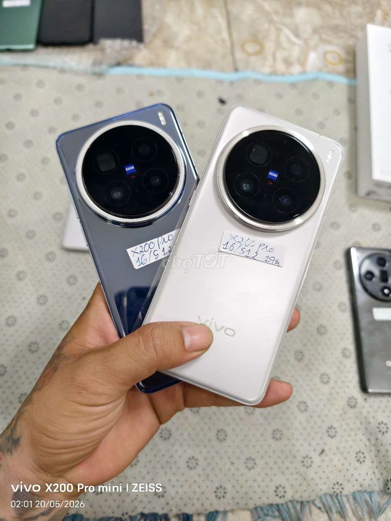 Vivo X200 Pro 512GB Xám. Mua bán Điện thoại tại Quận Tân Bình Tp Hồ Chí Minh được đăng bởi Nguyễn Thắng Mobile hình 1