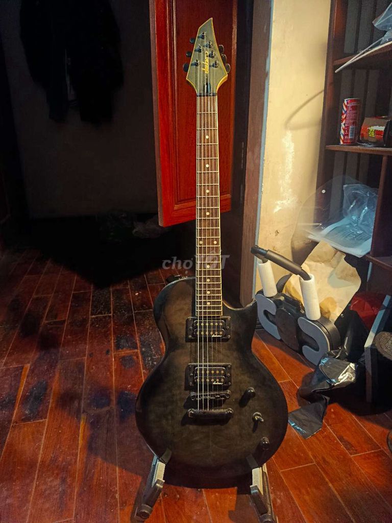 Đàn guitar điện Jackson Monarkh JS22Q Xanh, đen. Mua bán Nhạc cụ tại Quận Cầu Giấy Hà Nội được đăng bởi nhận trade đồ guitar hình 1