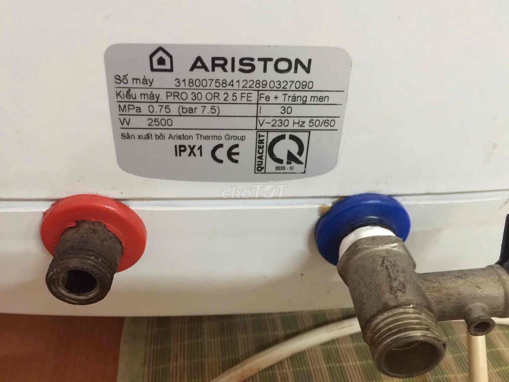 bình nóng lạnh nhà tắm Ariston