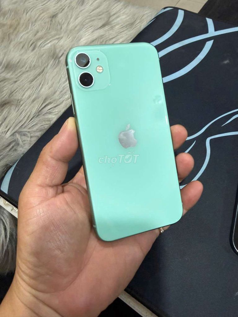 Apple iPhone 11 64GB Xanh mint Việt Nam 91%. Mua bán Điện thoại tại Quận Bình Thạnh Tp Hồ Chí Minh được đăng bởi Hoàng Giang hình 1