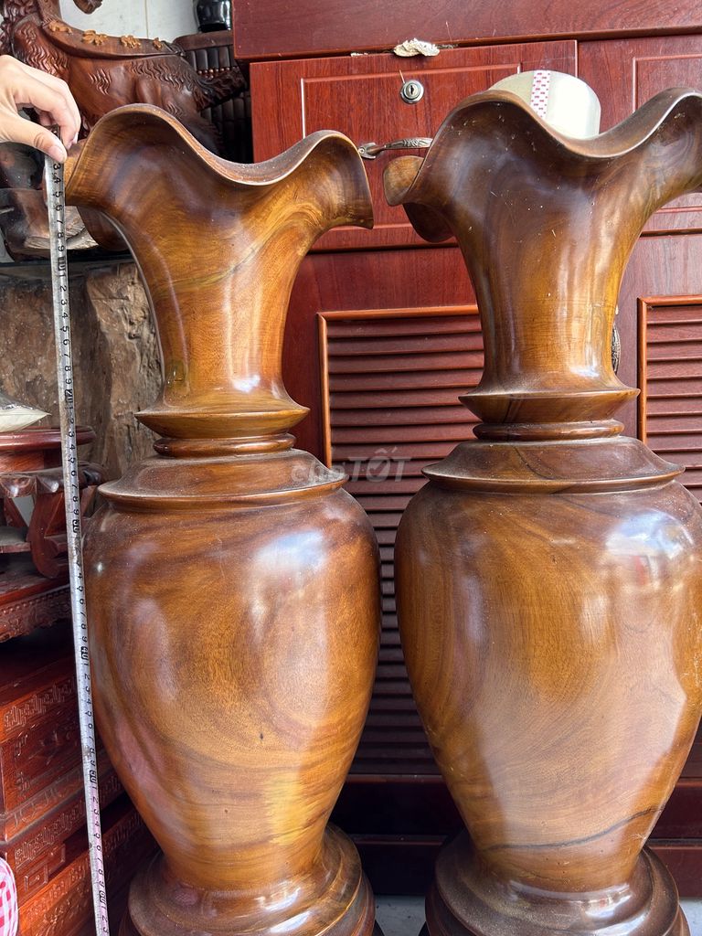 Lộc bình Gỗ màu Nâu. Mua bán Đồ sưu tầm, đồ cổ tại Quận 11 Tp Hồ Chí Minh được đăng bởi Huỳnh Hùng Quân Ẩm Thực & Du Lịch hình 1
