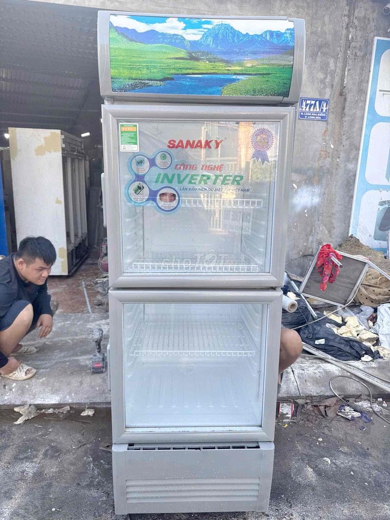 TỦ MÁT SANAKY 300L MẶT KÍNH TIẾT KIỆM ĐIỆN - THIẾT. Mua bán Tủ lạnh tại Quận Ninh Kiều Cần Thơ được đăng bởi Điện máy giá rẻ CẦN THƠ hình 1