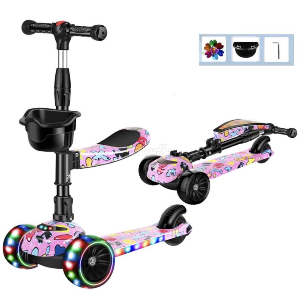 Xe trượt scooter 2-14 tuổi mới full. Mua bán Mẹ và bé tại Quận 12 Tp Hồ Chí Minh được đăng bởi chuyên pass đồ mới  hình 1