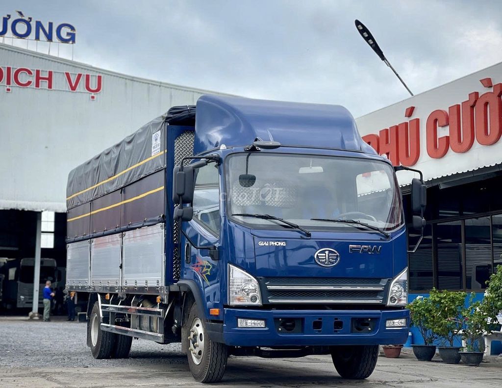 FAW TIGER MUI BẠT BỬNG NHÔM 8.5 TẤN THÙNG 6M2 2025. Mua bán Xe tải, xe ben tại Huyện Hàm Thuận Nam Bình Thuận được đăng bởi Mẫn bán xe tải Chuyên Dùng Ô Tô Phú Cường hình 2