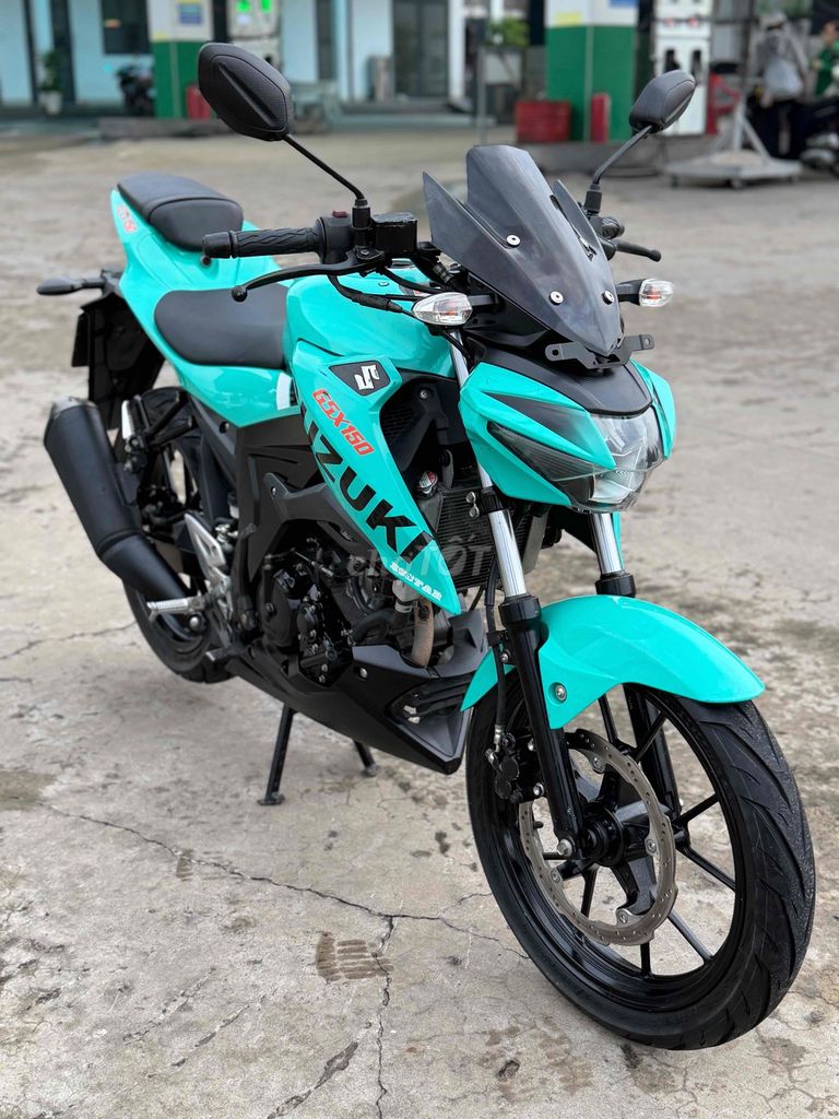 Suzuki GSX S150 2020 Бирюзовый 13000км Отличное состояние Оригинал