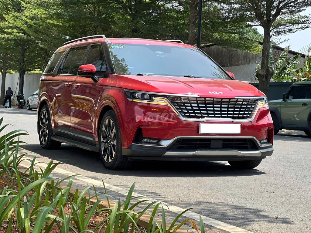 Kia Carnival 2022 Signature màu đỏ diesel. Mua bán Ô tô tại Quận Gò Vấp Tp Hồ Chí Minh được đăng bởi Xuân Trường hình 2