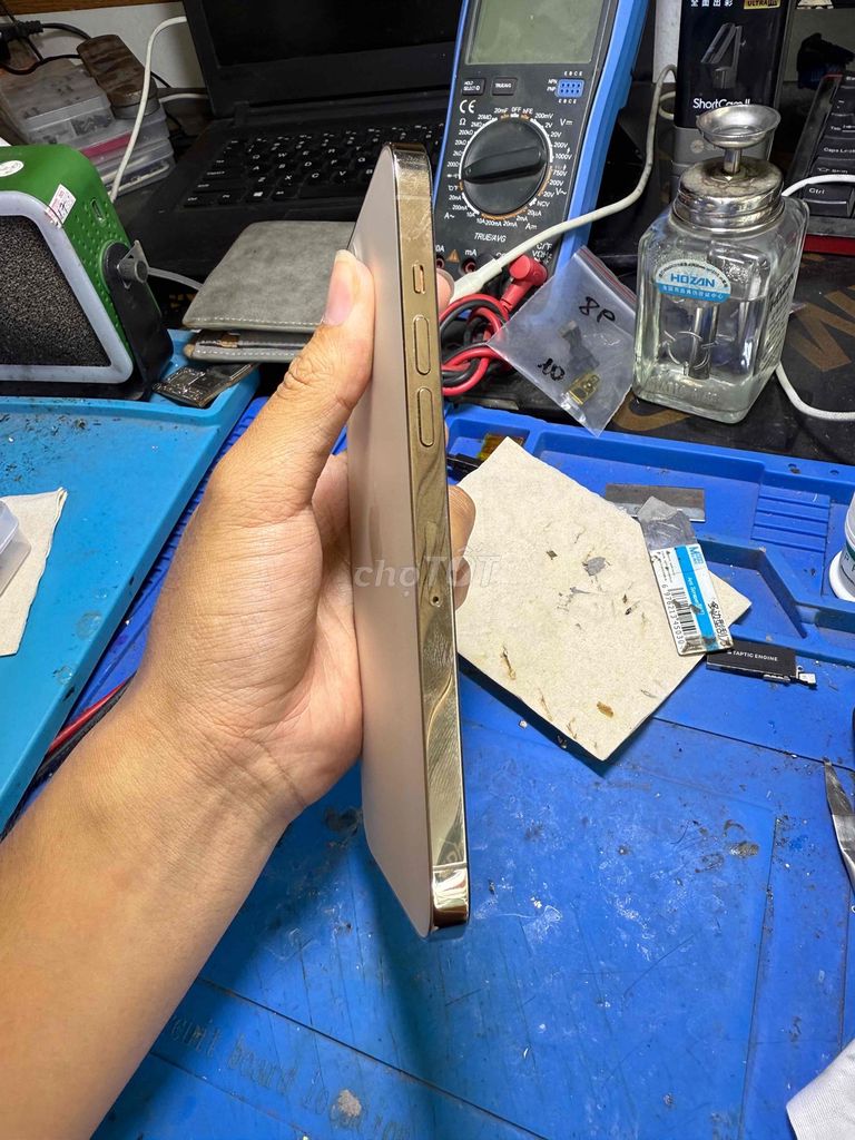 Apple iPhone 12 Pro Max 128GB Vàng đã thay pin. Mua bán Điện thoại tại Huyện Đông Anh Hà Nội được đăng bởi sâm hình 1