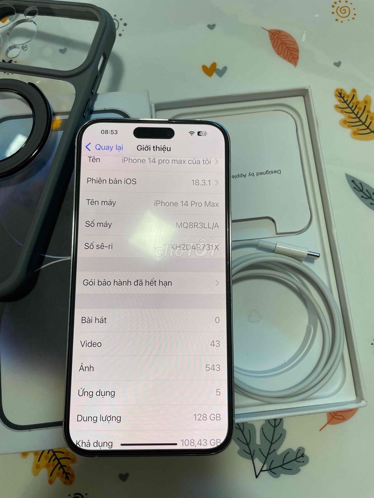 Apple iPhone 14 Pro Max 128GB. Mua bán Điện thoại tại Quận Kiến An Hải Phòng được đăng bởi V A hình 1