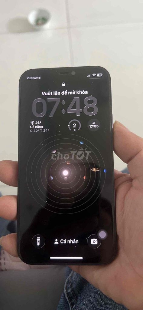Apple iPhone 12 Pro 128GB Xanh 100%. Mua bán Điện thoại tại Huyện Nam Trực Nam Định được đăng bởi Lê Đức Thiện hình 1