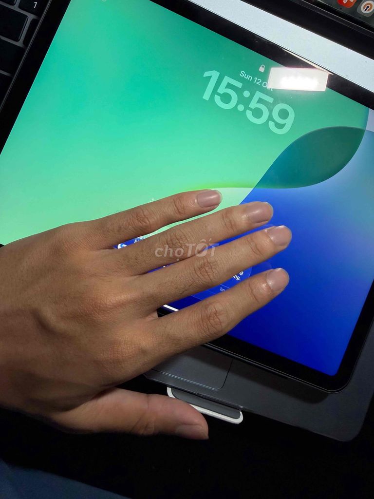 ipad air m3 11inch màu xanh 128gb 99%. Mua bán Máy tính bảng tại Quận 7 Tp Hồ Chí Minh được đăng bởi Nguyễn Nguyễn hình 1
