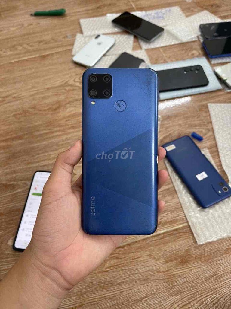realme c15, 64g, pin 6000,. Mua bán Điện thoại tại Thành phố Thủ Dầu Một Bình Dương được đăng bởi Phước Mobile hình 1