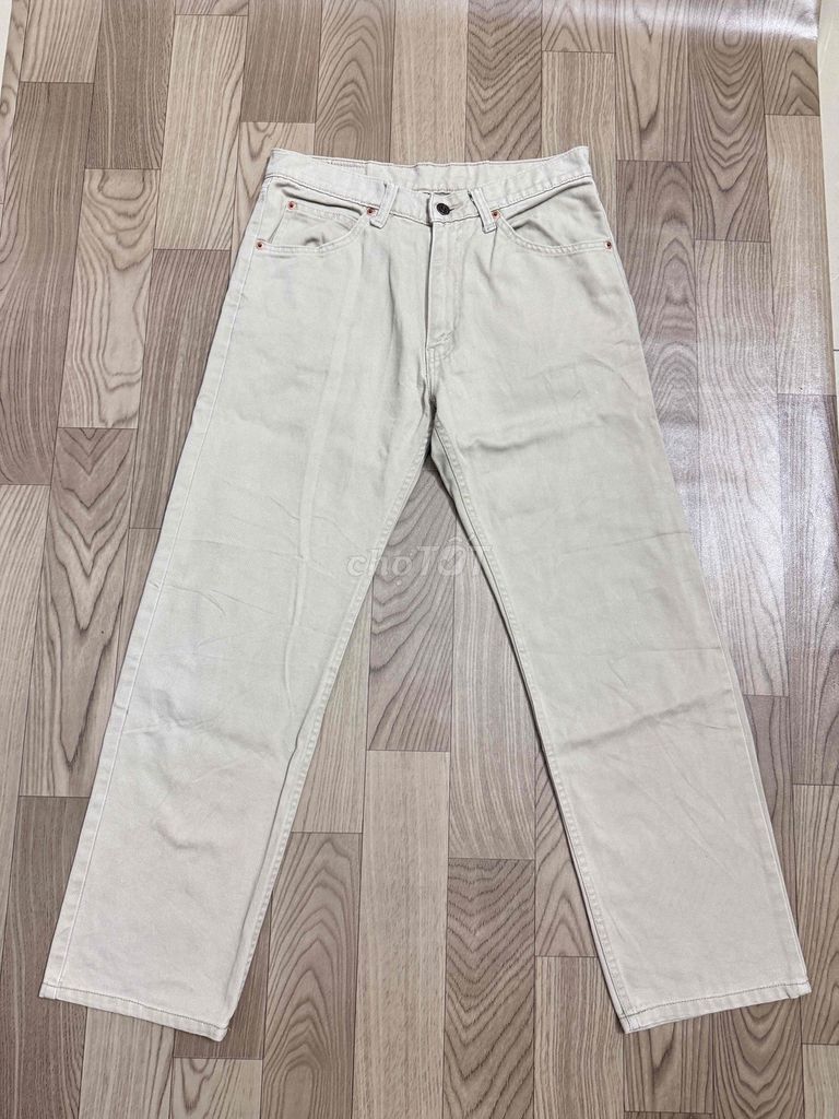 Quần jean Levis 607 nam Cotton size 30. Mua bán Quần áo tại Huyện Phú Tân An Giang được đăng bởi Quoc Anh Ntv hình 1