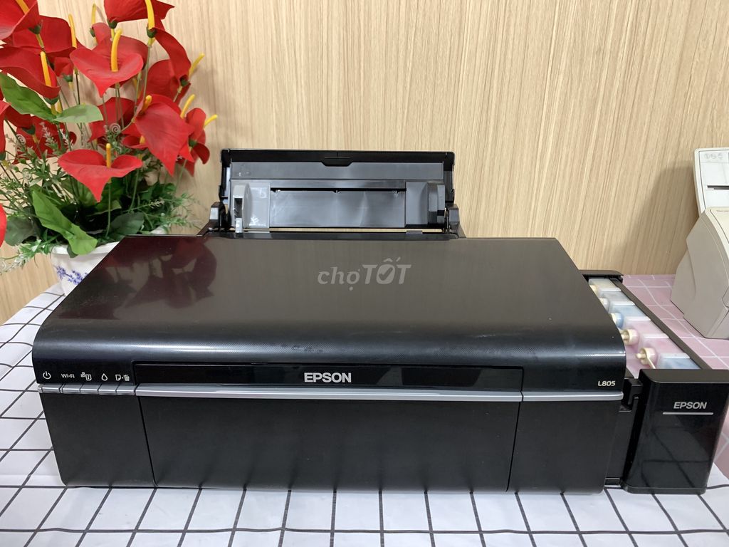 Máy in màu Epson L805 mực nhiệt 6 màu đầu in mới