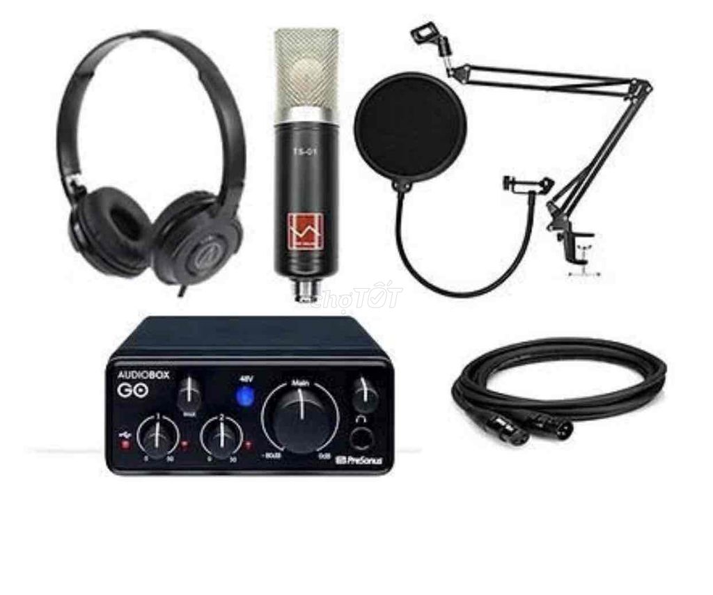 Bộ thu âm Audio-Technica PreSonus AudioBox GO Mới. Mua bán Tivi, Âm thanh tại Huyện Cái Nước Cà Mau được đăng bởi Bùi Nhựt Hào hình 1
