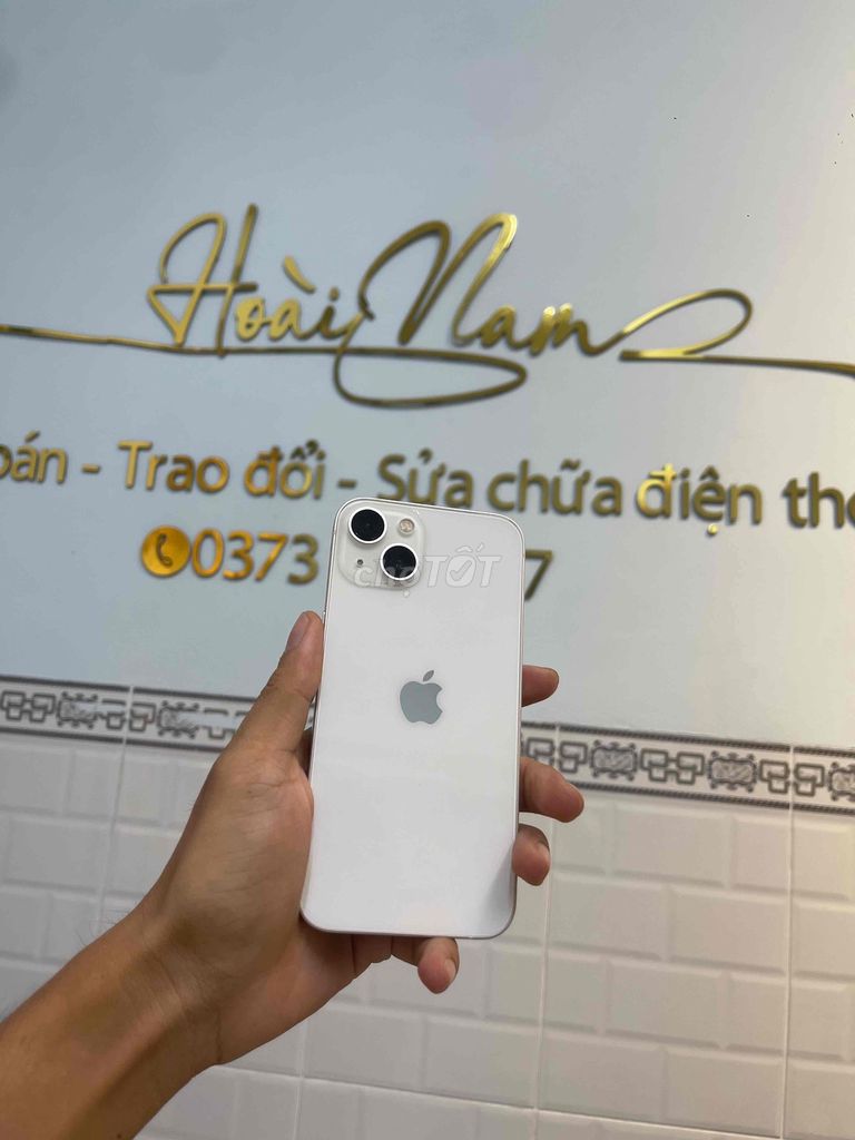 iPhone 13 128GB Trắng Đã sử dụng. Mua bán Điện thoại tại Thành phố Trà Vinh Trà Vinh được đăng bởi Nam Galaxy  hình 1
