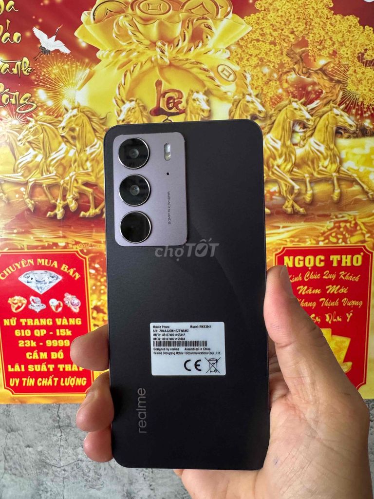 Realme C75 bộ nhớ cao256 đẹp 99%bảo hành 1/10/2026. Mua bán Điện thoại tại Quận Ninh Kiều Cần Thơ được đăng bởi CẦM ĐỒ TRUNG HẬU   hình 1