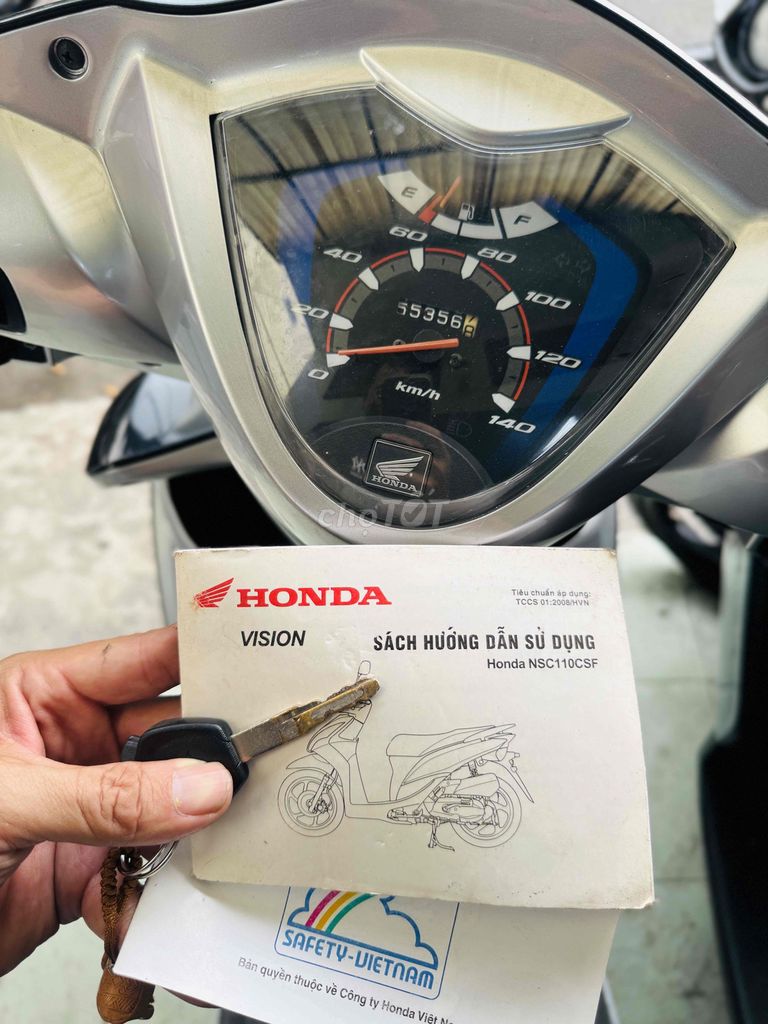 Honda Vision Fi - BSTP - Cavet theo xe đầy đủ. Mua bán Xe máy tại Quận Tân Phú Tp Hồ Chí Minh được đăng bởi Phan Văn Thức hình 2