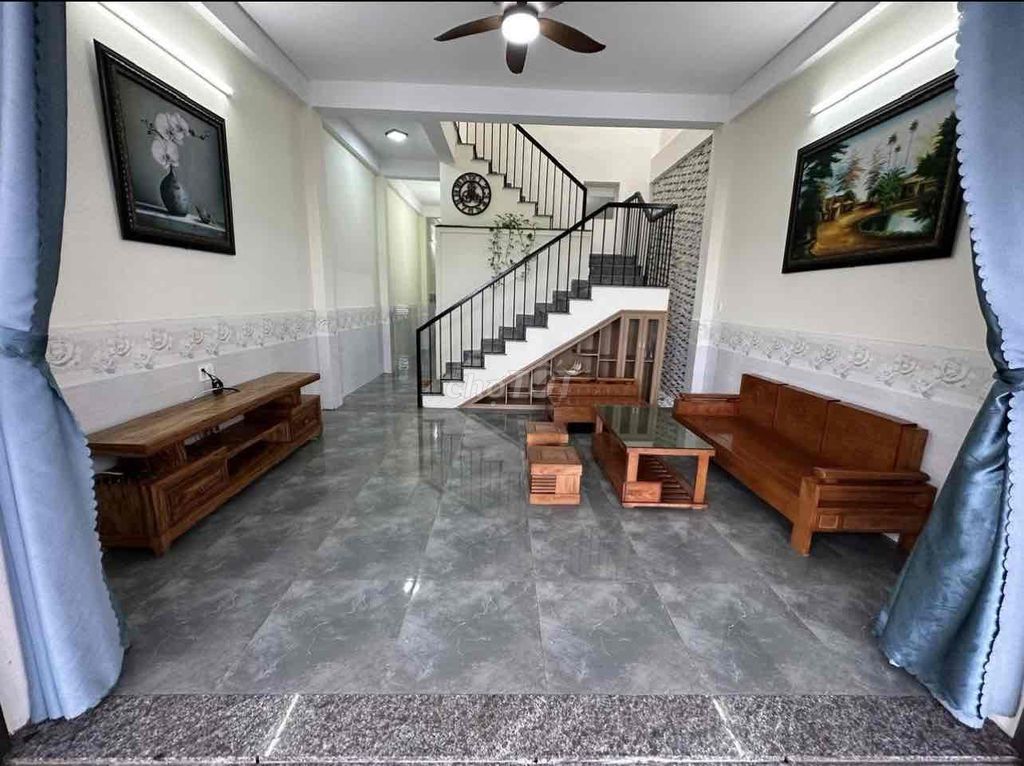 CHO THUÊ NHÀ 2 TẦNG MT ĐƯỜNG TRẦN MINH THIỆT- HOÀ QUÝ