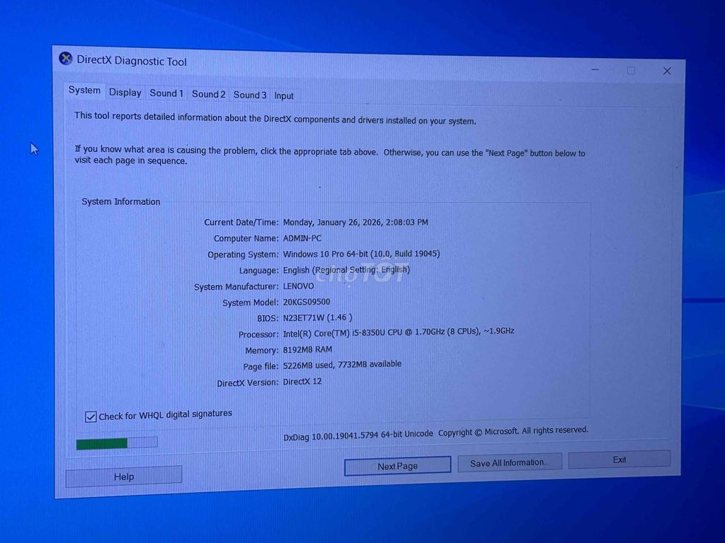 Lenovo ThinkPad X1 Carbon i5-8350U 8GB/SSD. Mua bán Laptop tại Thị xã Bến Cát Bình Dương được đăng bởi Minh An hình 1
